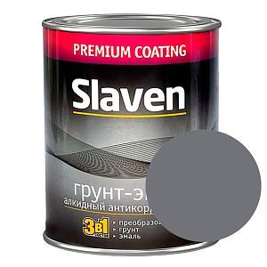 Slaven грунт-эмаль серый 1,1 кг